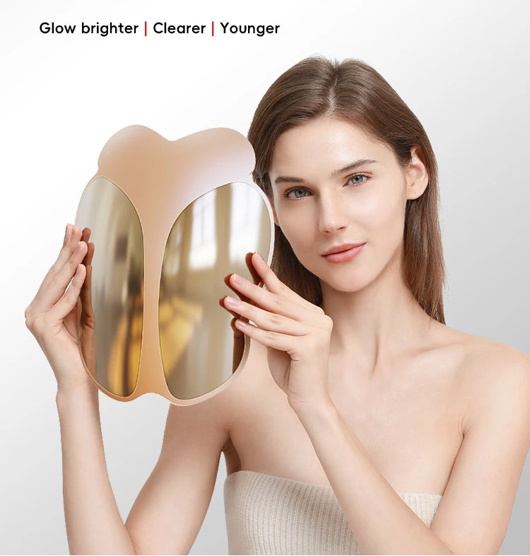 Serenflux LED face mask, 352 LEDs, eye-shielded